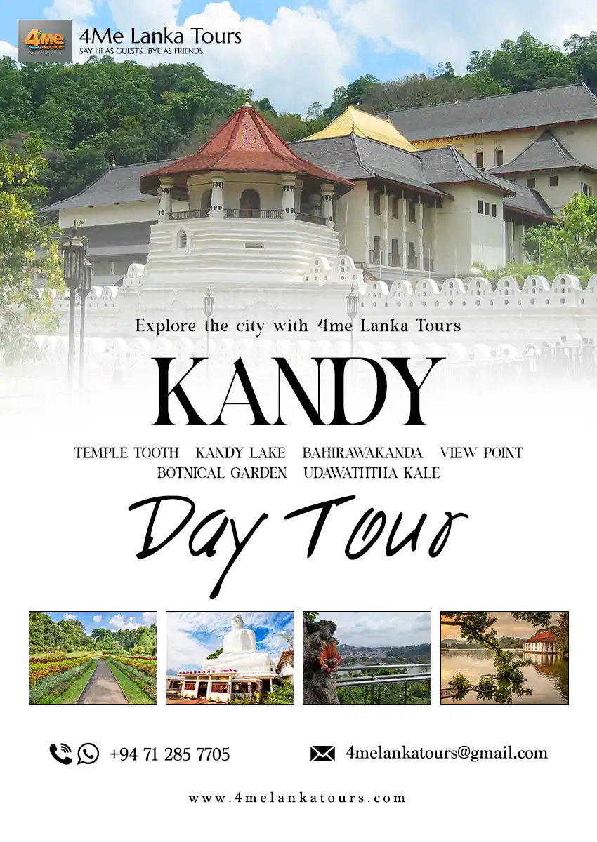 Kandy cultural day tour from BIA airport Sri Lanka